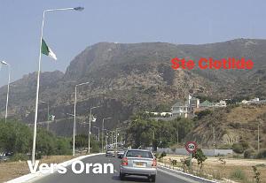 SAINT CLOTILDE route de la corniche vers oran